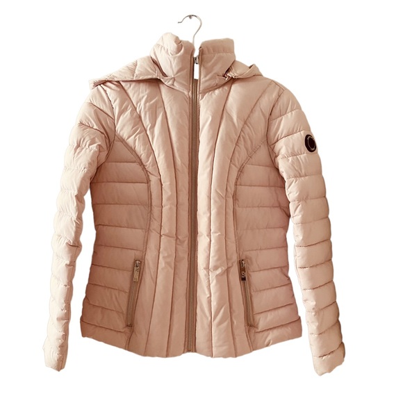 New Nautica pink Puffer jacket - Picture 1 of 5